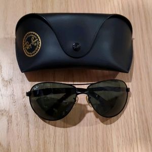 Ray Ban Black Frame Sunglasses